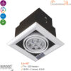 Đèn Spotlight Âm Trần Euroto LA-107 7w Đèn Spotlight âm trần Euroto LA-107 7w