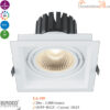 Đèn Spotlight Âm Trần Euroto LA-195 20w Đèn Spotlight âm trần Euroto LA-195 20w