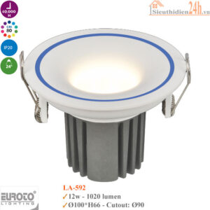 Alternative view of Đèn Spotlight Âm Trần Euroto LA-591 12w