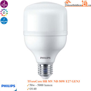 Bóng đèn Led Philips 50w TForce Core E27