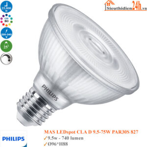 Bóng Đèn Philips MAS LEDspot CLA D 9.5-75W PAR30S