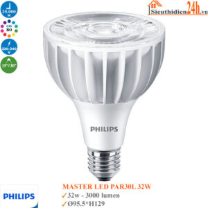 Bóng Đèn Philips Master LED PAR30L 32W