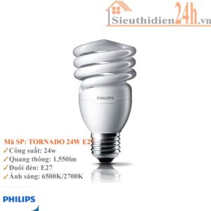 Bóng đèn Compact Philips Tornado 24w