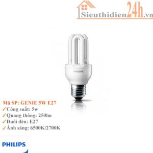 Bóng đèn Compact Philips Genie 5w
