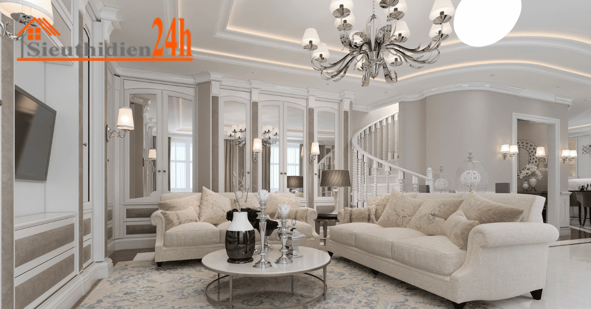 5 Mẫu Đèn Chùm Trang Trí Phòng Khách Đẹp Nhất Cho Năm Mới Đèn Chùm Cổ Điển Massive 36500