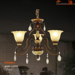 Đèn Chùm Cổ Điển Slister CH-0280 Đèn chùm cổ điển Slister CH-0280/3