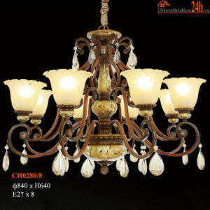 Đèn chùm cổ điển Slister CH-0280/8