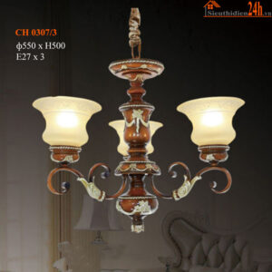 Đèn Chùm Cổ Điển Slister CH-0307 Đèn chùm cổ điển Slister CH-0307/3