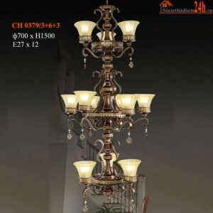 Đèn chùm cổ điển Slister CH-0379/3+6+3