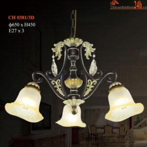 Đèn chùm cổ điển Slister CH-0381/3D