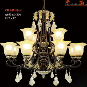 Đèn chùm cổ điển Slister CH-0381/8+4