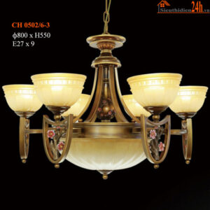 Đèn chùm cổ điển Slister CH-0502/6-3