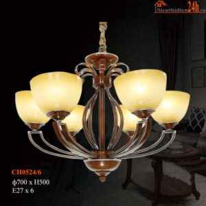 Đèn Chùm Cổ Điển Slister CH-0524 Đèn chùm cổ điển Slister CH-0524/6