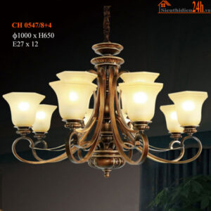 Đèn chùm cổ điển Slister CH-0547/8+4