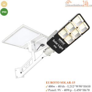 Đèn năng lượng mặt trời Euroto Solar-15 400W