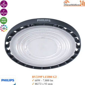 Đèn Led Nhà Xưởng Philips BY239P LED80 PSU GM G2 60w
