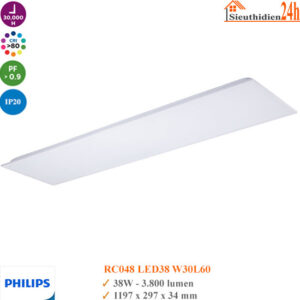 Đèn Led Panel 300x1200 Philips RC048V Led38 W30L120