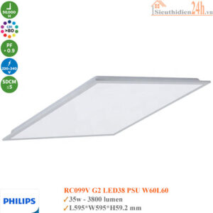 Đèn Led Panel Philips RC099V G2 LED38 PSU W30L120