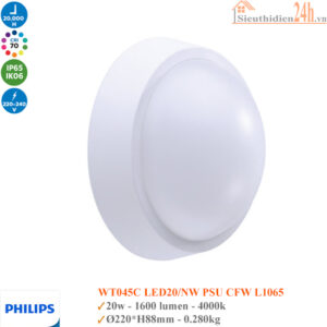 Đèn ốp trần Philips WT045C LED20/NW PSU CFW L1665
