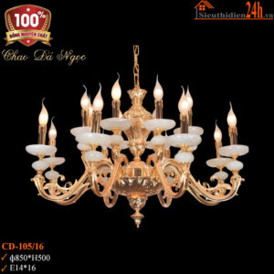 Đèn chùm tân cổ điển Euroto CD-105/16