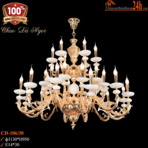 Đèn chùm tân cổ điển Euroto CD-106/30