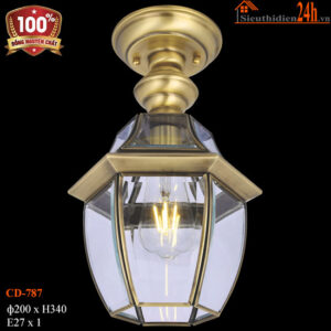 Đèn thả trần cổ điển Euroto CD-787