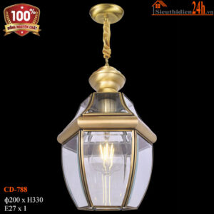 Đèn thả trần cổ điển Euroto CD-788