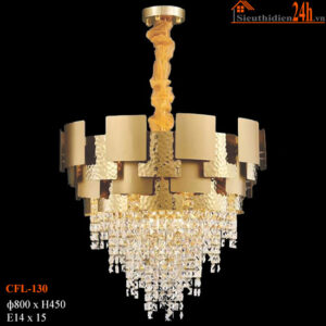 Đèn chùm pha lê Euroto CFL-130