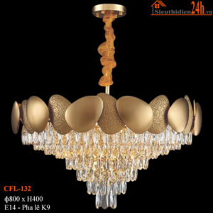 Đèn chùm pha lê Euroto CFL-132