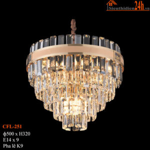 Đèn chùm pha lê Euroto CFL-251