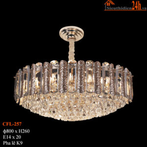 Đèn chùm pha lê Euroto CFL-257