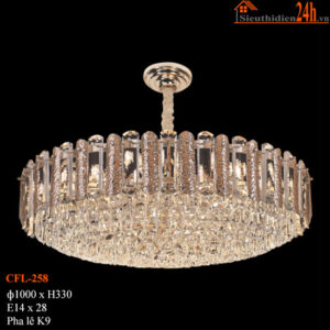 Đèn chùm pha lê Euroto CFL-258