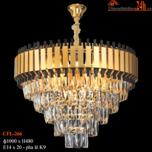 Đèn chùm pha lê Euroto CFL-266