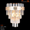Đèn tường pha lê Euroto V-820