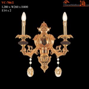 Đèn tường cổ điển Euroto VC-706/2