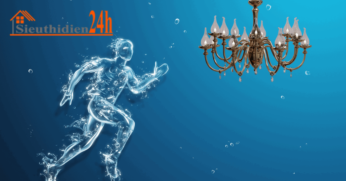 Mẫu Đèn Chùm Phù Hợp Cho Người Mệnh Thủy Người Mệnh Thủy