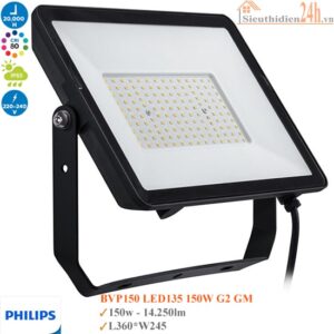 Đèn Led Pha Philips BVP150 LED135 150W G2 GM