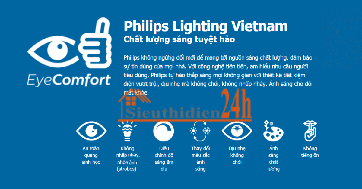 Eyecomfort - Tiêu Chuẩn Cho Bóng Đèn Led Êm Dịu Cho Mắt Tiêu Chuẩn EyeComfort Là Gì?