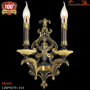 Đèn tường đồng Euroto VD-642