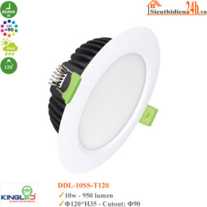 Đèn Âm Trần KingLed DDL-10SS-T120-T 10w