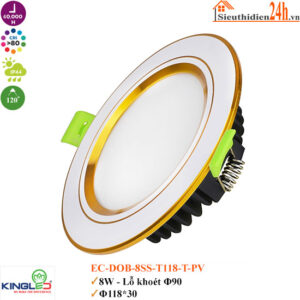Đèn Led âm trần KingLed EC-DOB-8SS-T118-T-PV