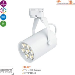 Đèn Led Rọi Mắt Trâu Euroto FR-067 7w