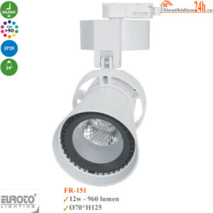 Đèn rọi ray Euroto FR-151 12w