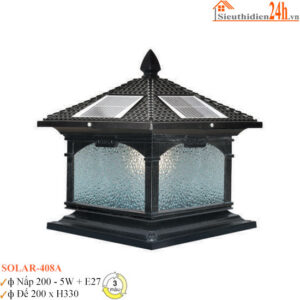 Đèn trụ cổng Euroto Solar-408