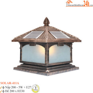 Đèn trụ cổng Euroto Solar-411A