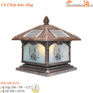 Đèn trụ cổng Euroto Solar-413A