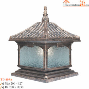 Đèn trụ cổng Euroto TD-409A