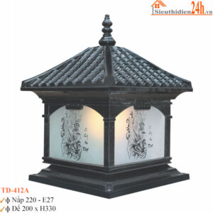 Đèn trụ cổng Euroto TD-412A