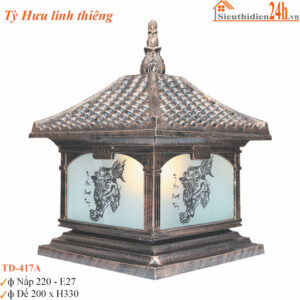 Đèn trụ cổng Euroto TD-417A