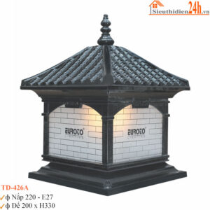Đèn trụ cổng Euroto TD-426A